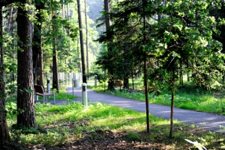 Spazierwege um das Seniorenwohnheim in Lieboch, Steiermark